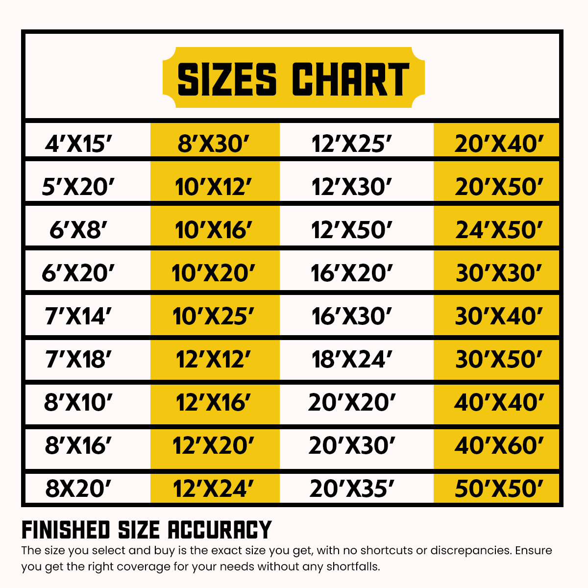 Core Tarps Heavy Duty Mesh Tarp Sun Shade Cover 60% Blockage