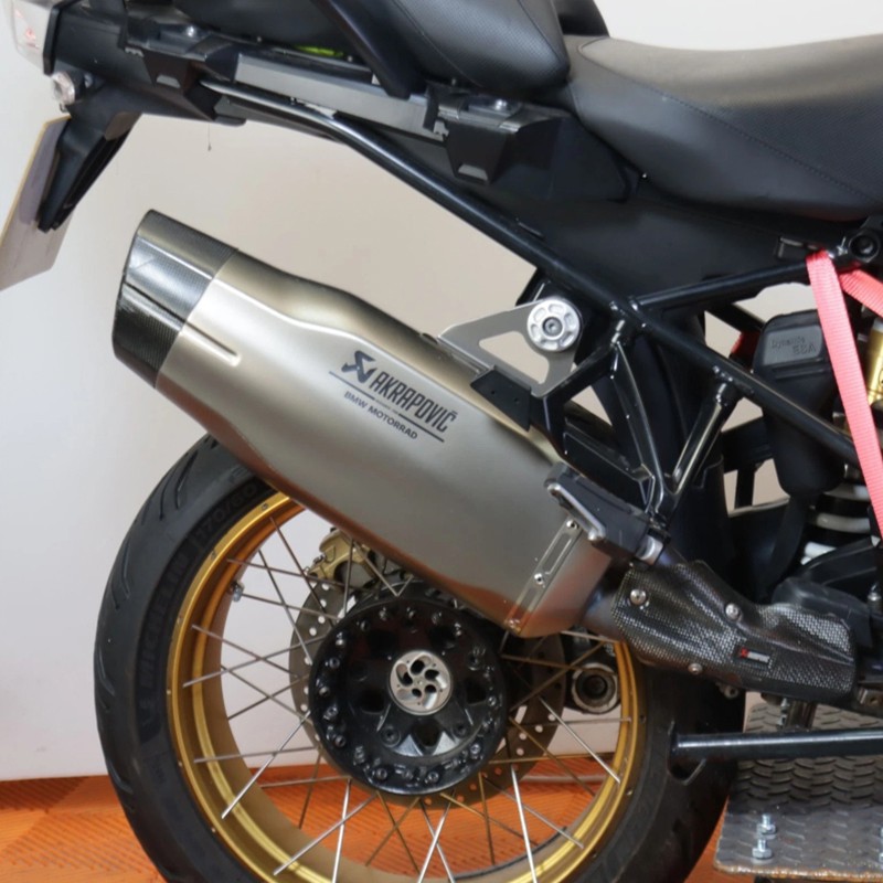 For BMW R1250GS Adventure 2019-2023 Exhaust System Mid Pipe Carbon Tips Muffler