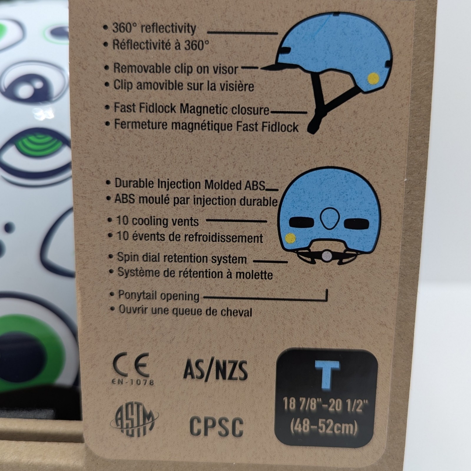 Nutcase Little Nutty Multi-Sport Helmet All Eyes On You Toddler 18 7/8–20.5"