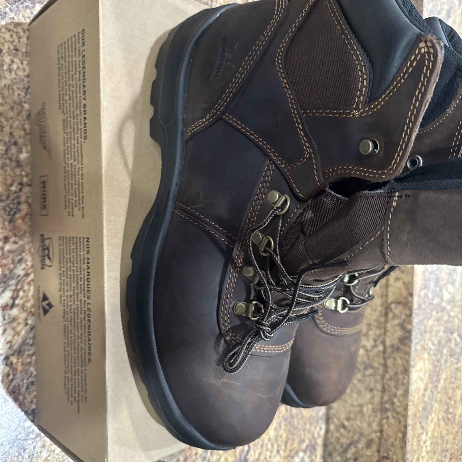 Irish Setter Ely 83607 Electrical Hazard Work Boots Brown 14 D/M