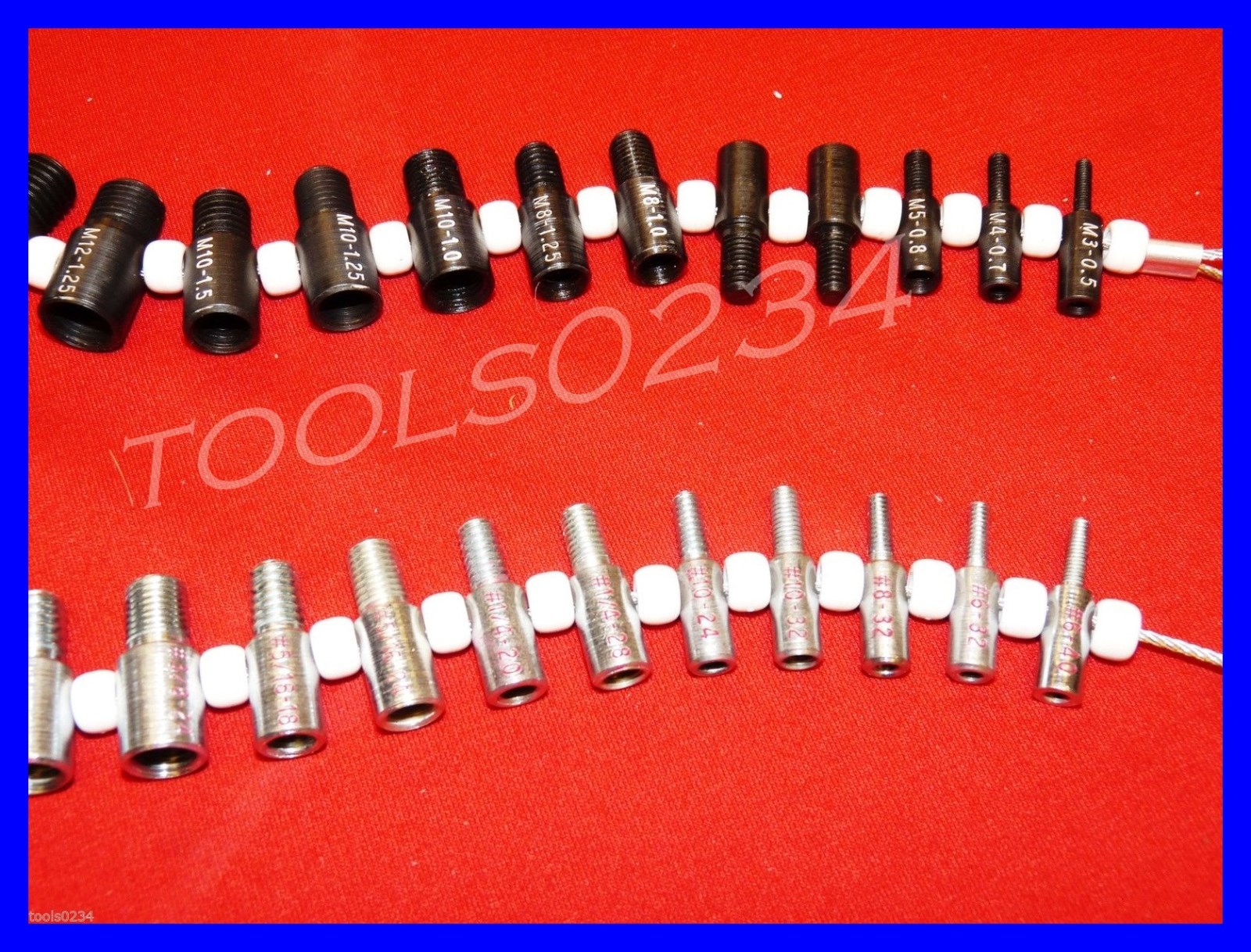 Thread Checker SAE Metric Combo 44pc Coarse Fine S&W USA SWTC-S21 AND SWTC-M21