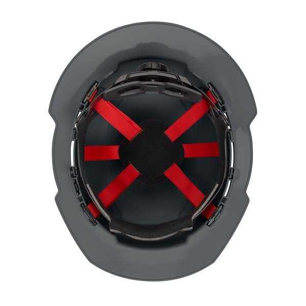 Milwaukee Tool 48-73-1135 Full Brim Gray Full Brim Hard Hat W/6Pt Ratcheting