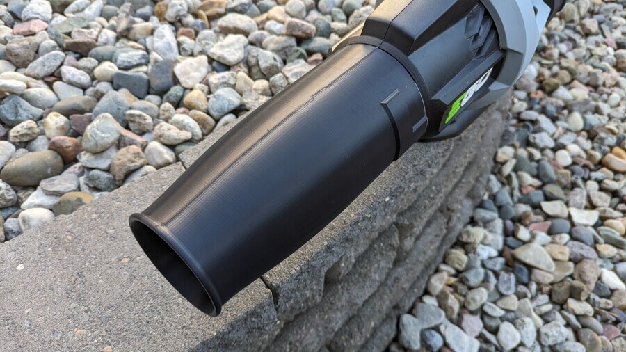 Short Tip Nozzle Duct for EGO 530, 575, 580, 650 Blower Car Wash Drying Shorter