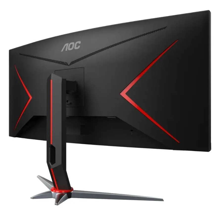 AOC CU34G2XP 34" VA Curved Gaming Monitor, WQHD (3440x1440), 180Hz, HDR 400