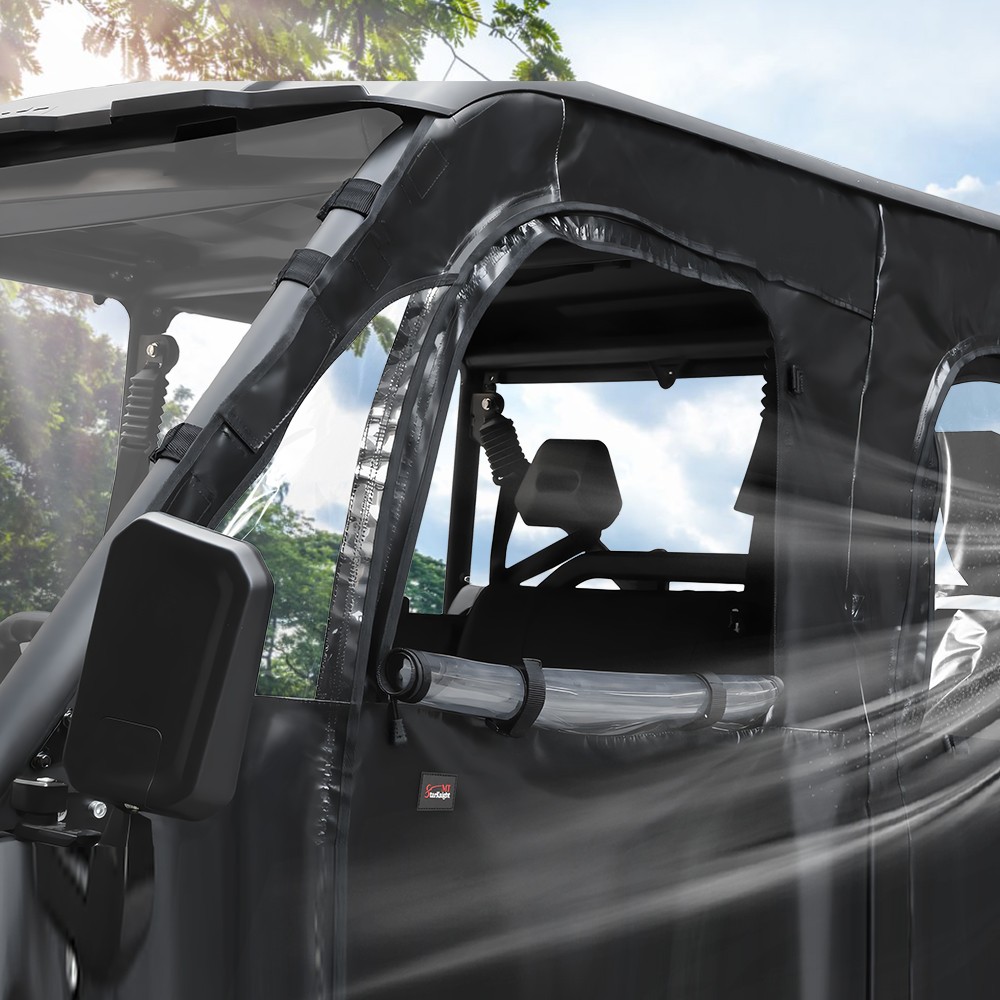 Zipper Soft Cab Enclosure Doors Side Window for CFMOTO UForce 1000 XL 2022-2025