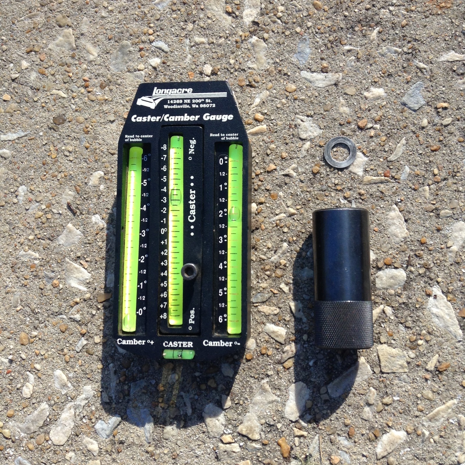 Longacre Sprint Car Caster/Camber Gauge