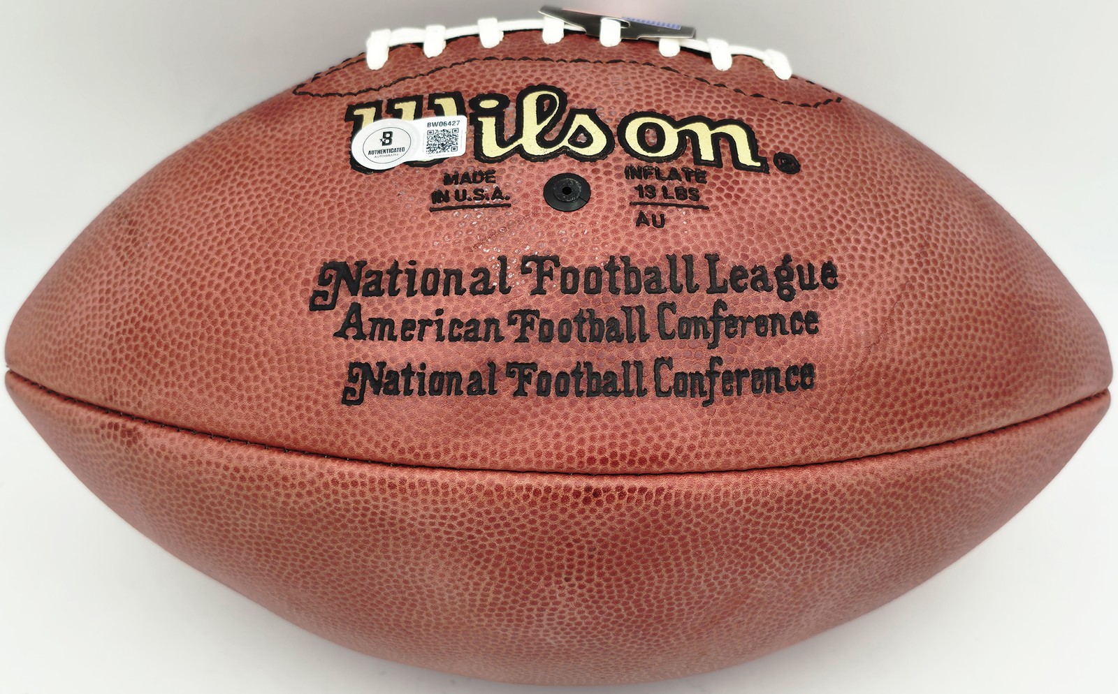 Dan Marino Auto Official NFL Leather Game Football Dolphins (Bladder) Beckett