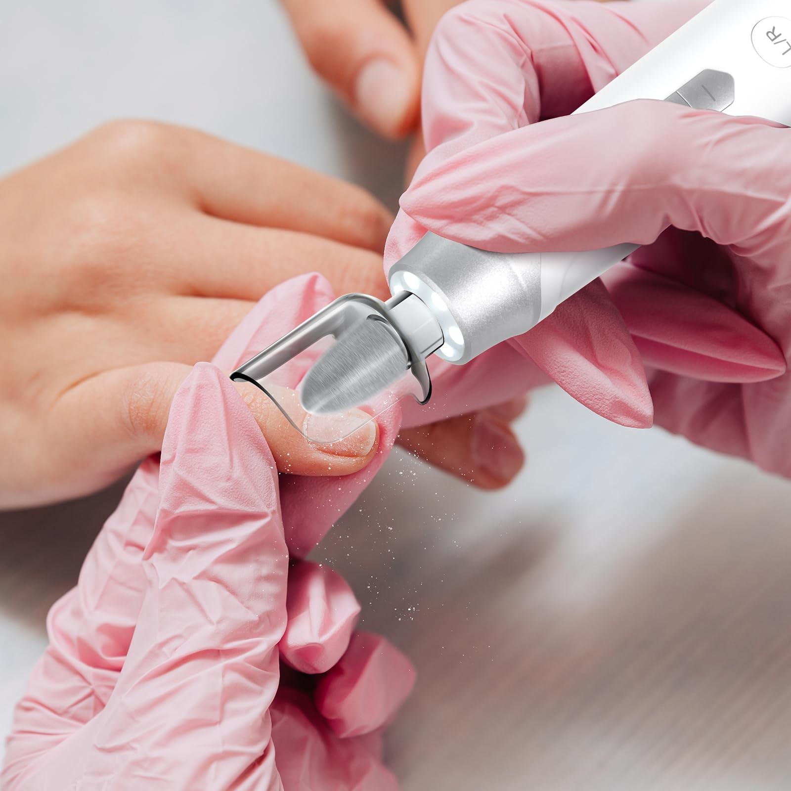 Cordless Rechargeable Electric Nail File Drill for Acrylic Nails Thick Toenails