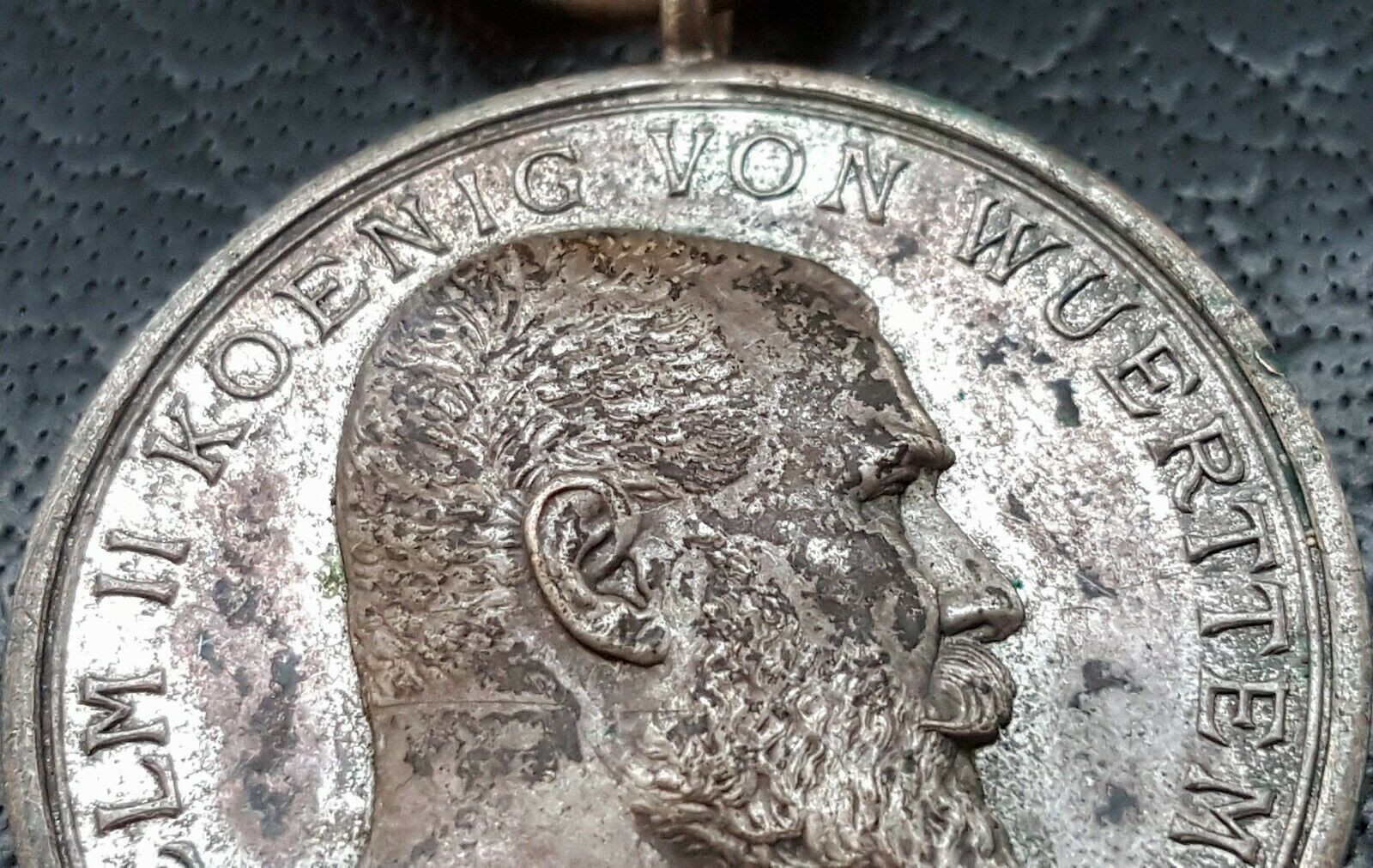 ✚10332✚ German WW1 Wurttemberg Silver Military Merit Medal Verdienstmedaille