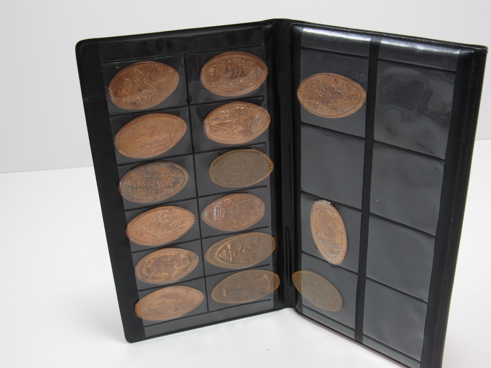 Disney World Florida Pressed Penny Collection Book Souvenir