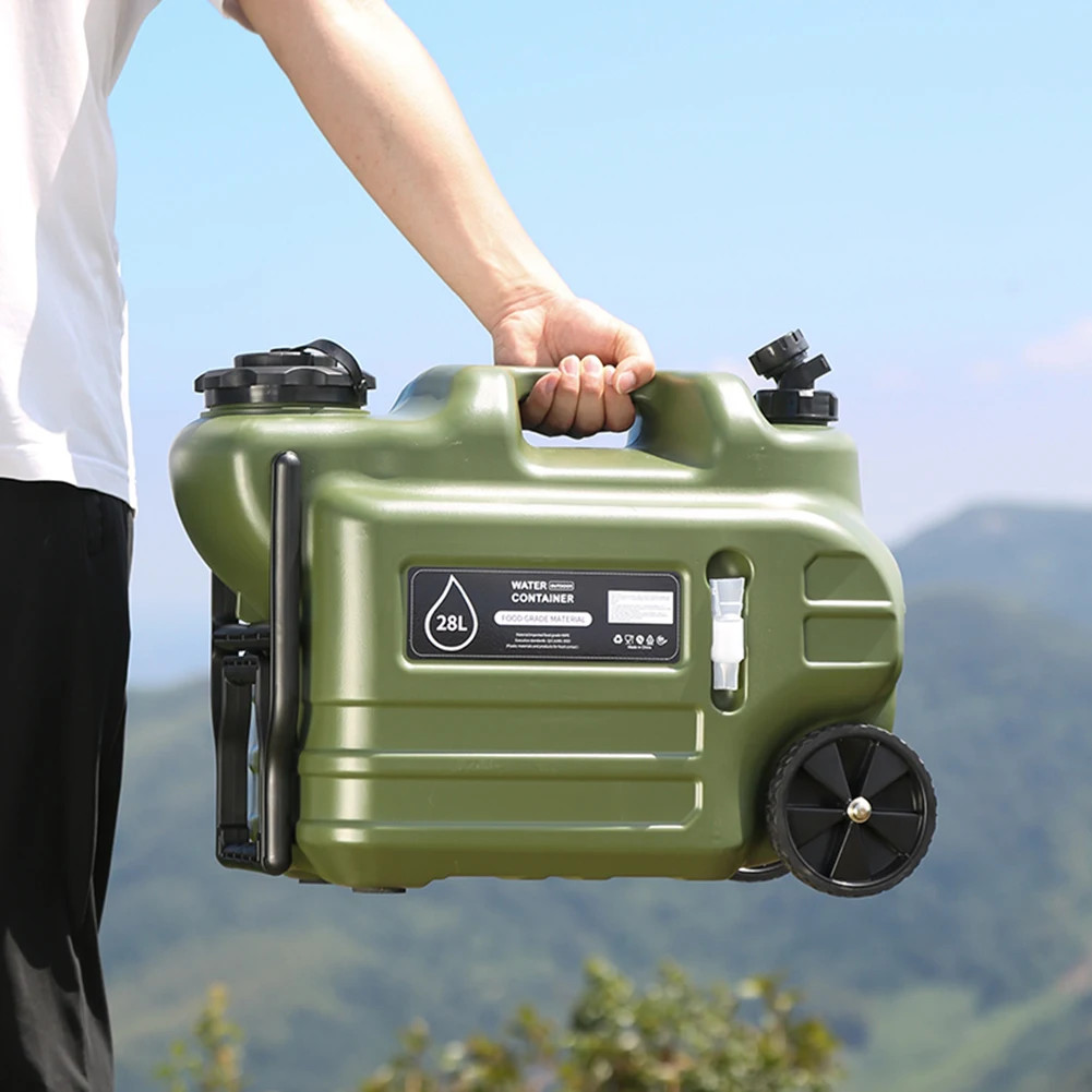 7 Gallon Water Jug,Camping Water Container, BPA Free Portable Water Dispenser US