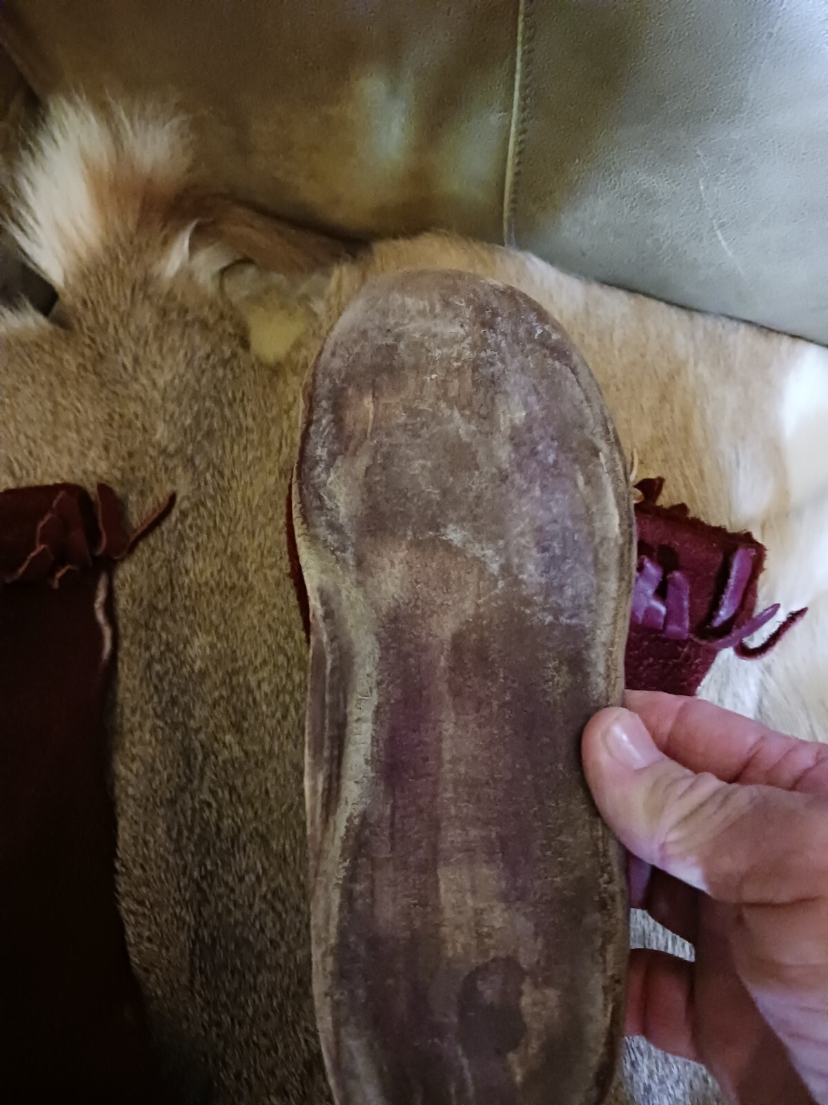 *AWESOME VINTAGE NATIVE AMERICAN BEADED MOCCASIN BOOTS POW WOW REGALIA NICE!*