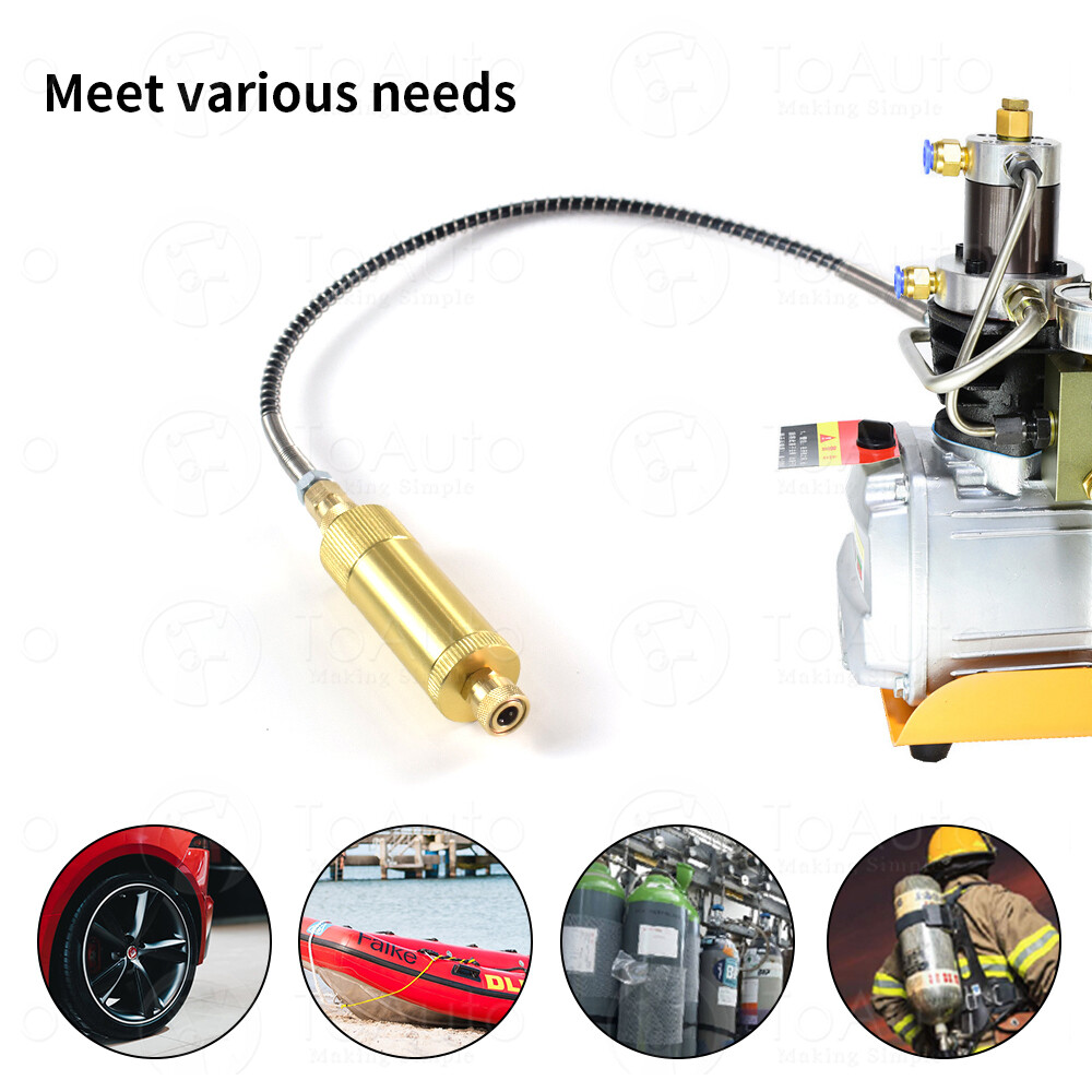 Air Filter Oil-water Separator for High Pressure PCP Air Hand Pump Compressor US