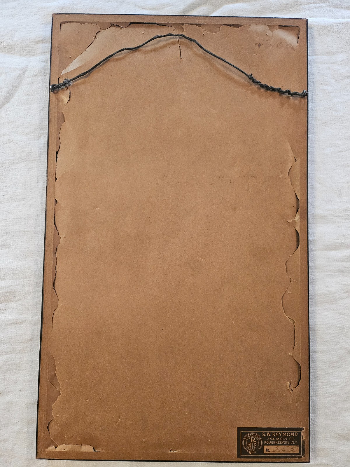 Vintage Pair Framed Railroad Prints 1930's