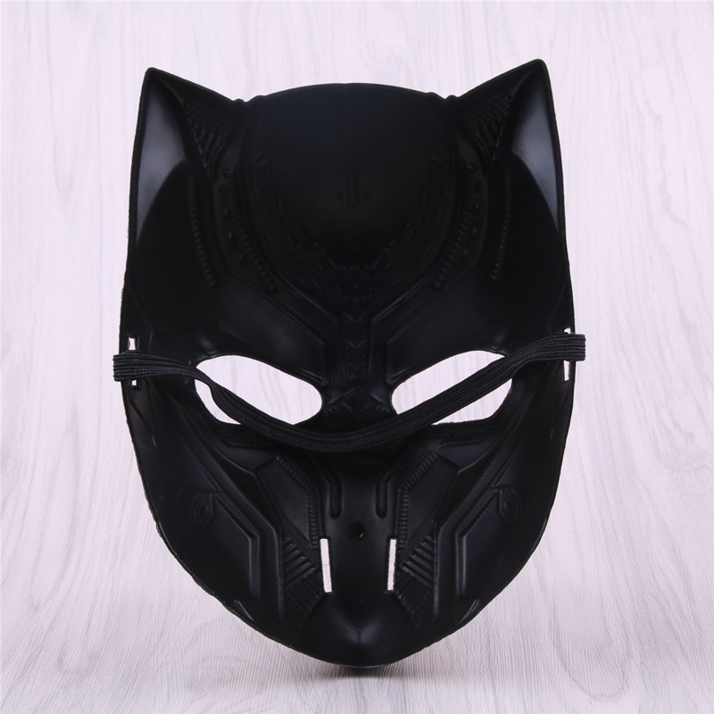 Black Panther Avengers Jumpsuit + Mask Set For Kids Adult Costume Cosplay Outfit