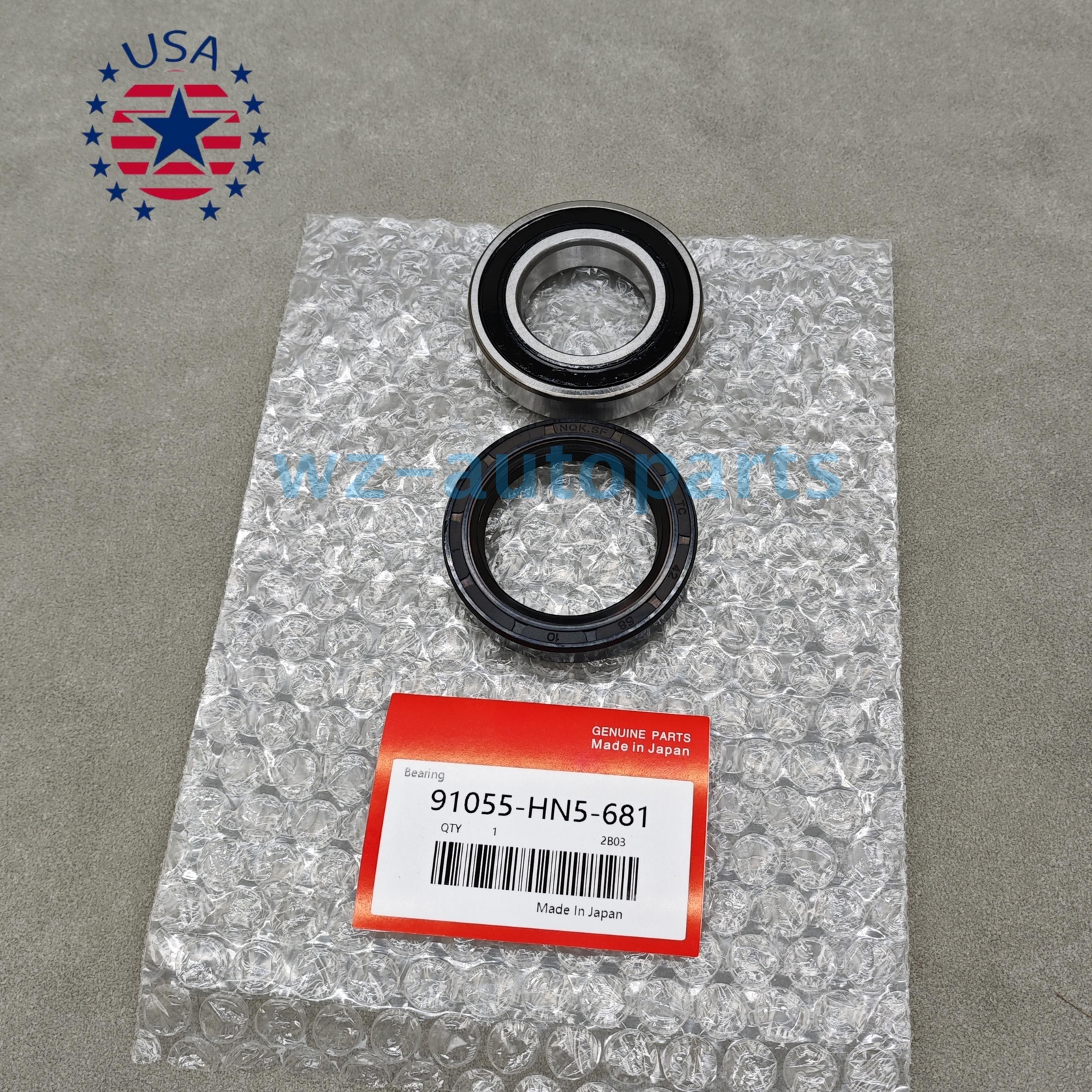 OEM Left Rear Axle Wheel Bearing Seal Hub Fits For Honda Foreman 400 450 500 USA