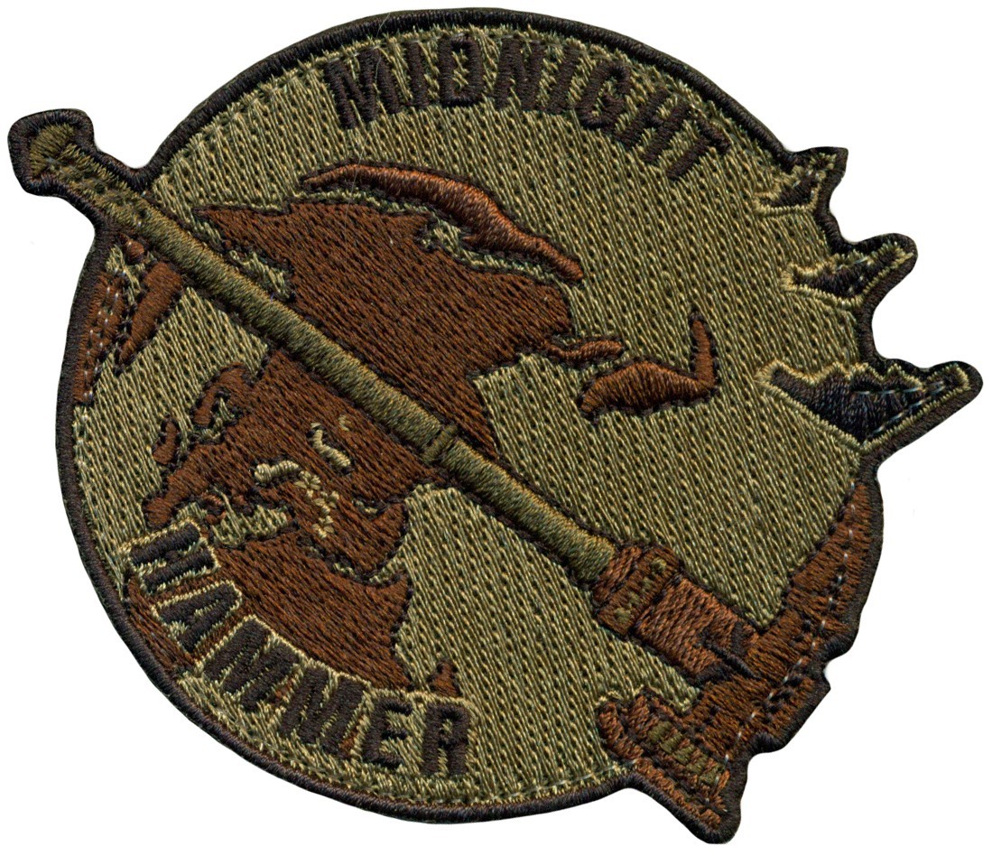 USAF 906th AIR REFUELING SQUADRON – OPERATION MIDNIGHT HAMMER 2025 PATCH