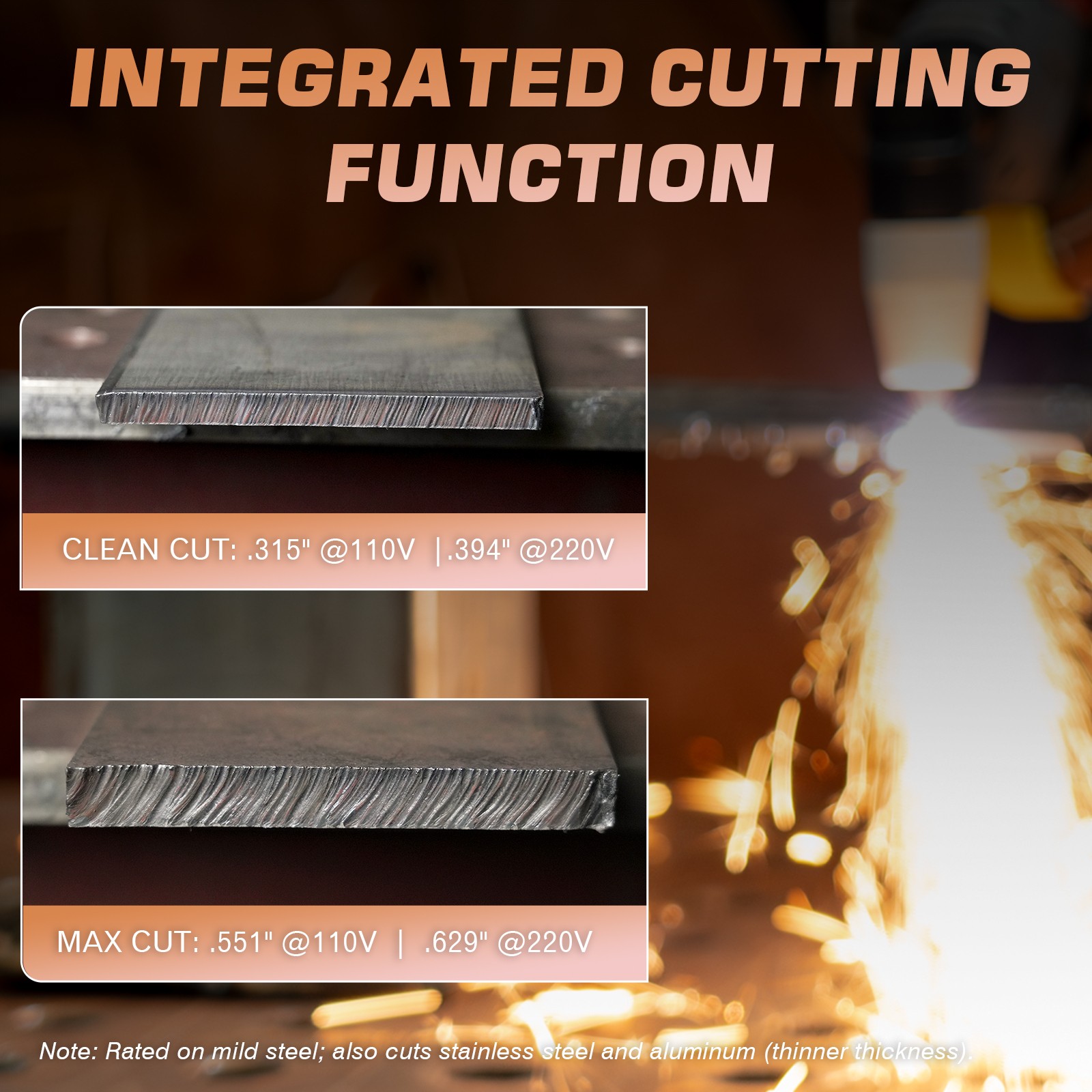 YESWELDER CT-418 3-in-1 180A TIG/Stick & 40A Plasma Cutter110V/220V