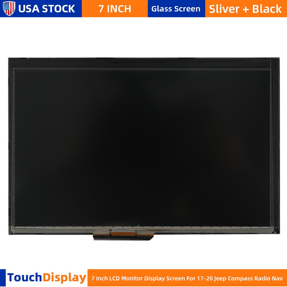 TDO-WXGA0700K00057-V1 7" LCD Display Touchscreen Radio For 17-20 Jeep Compass US
