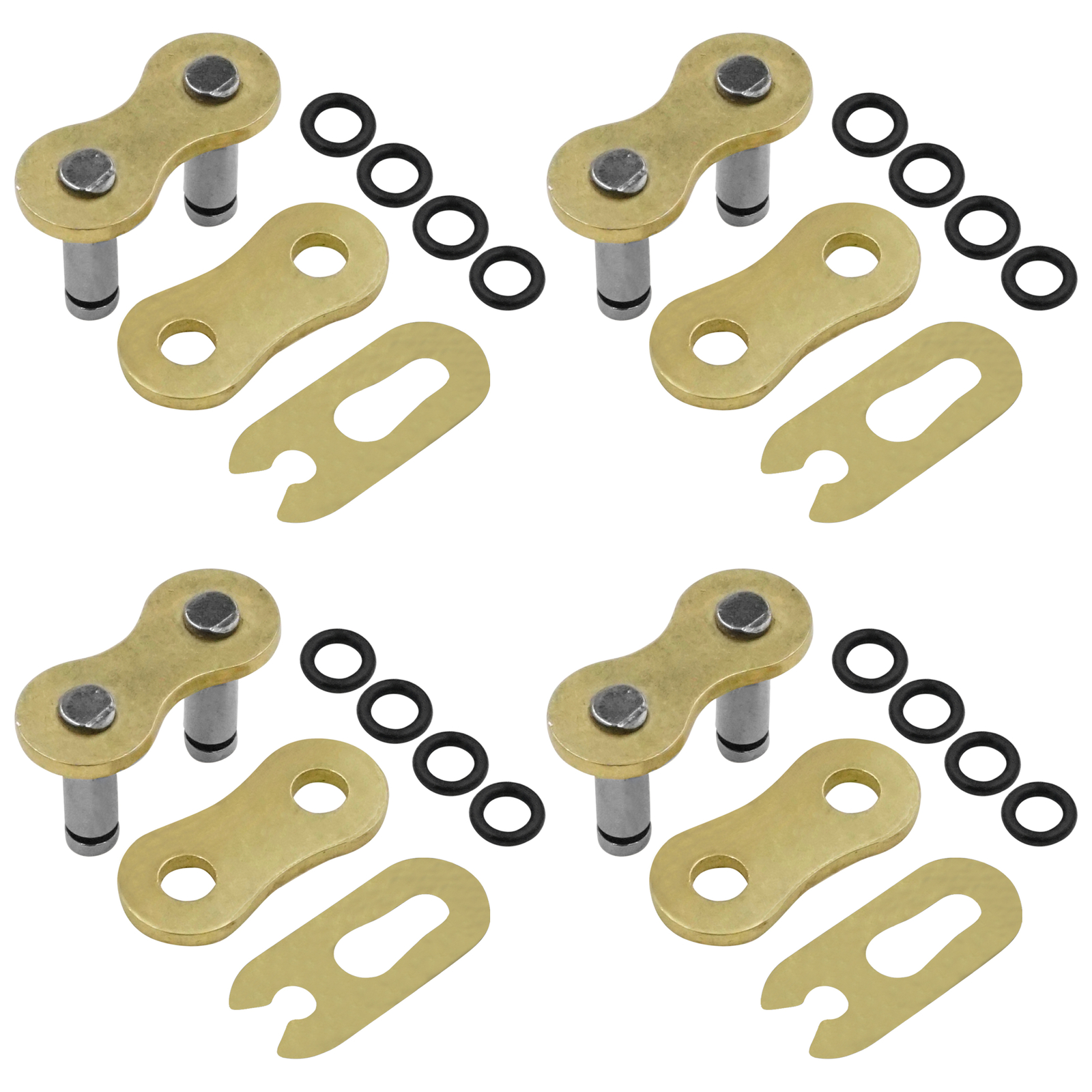 520 Chain Master Link with O Ring For Motorcycle Bike ATV Connecting Link Gold