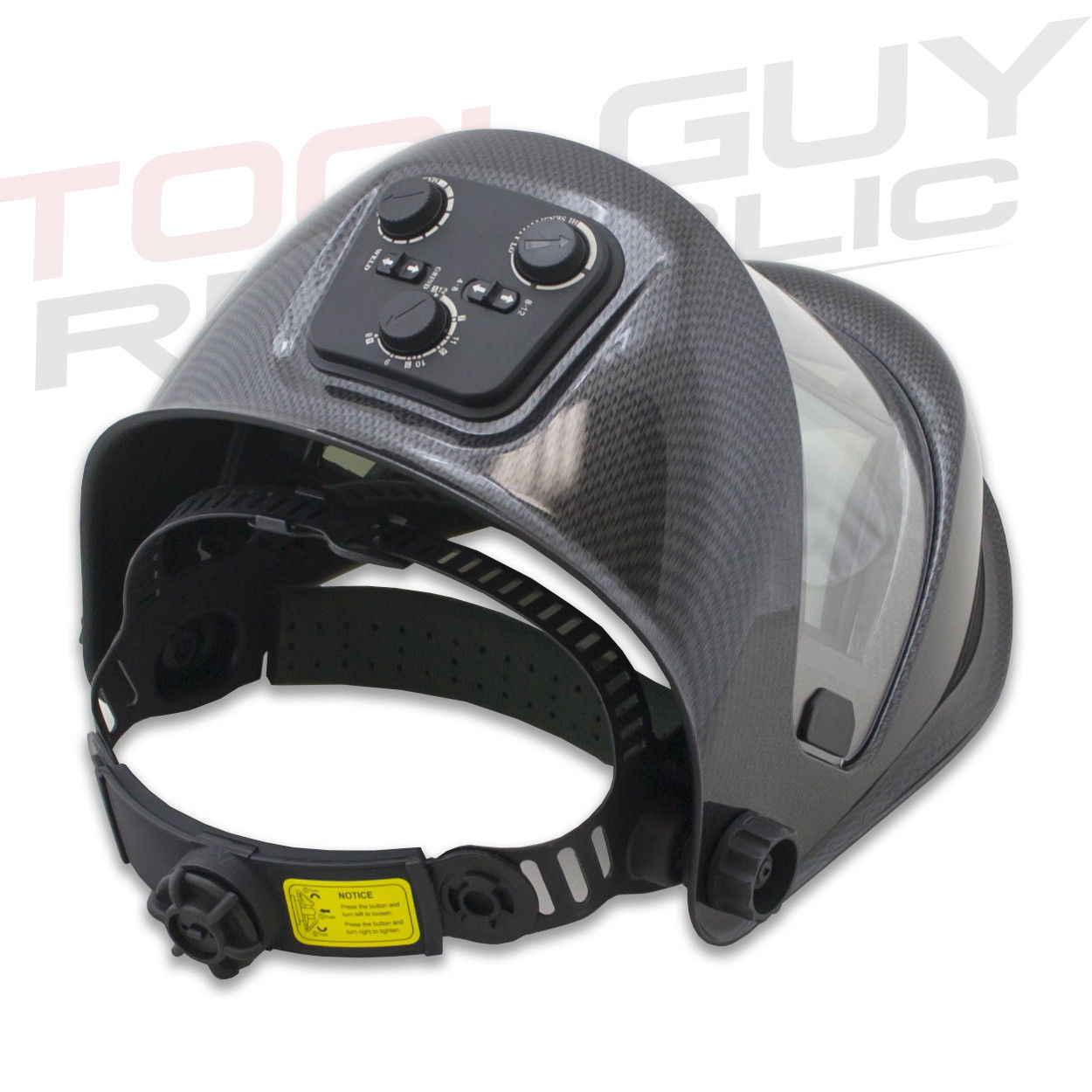 TGR Panoramic 180 View Solar Powered Auto Darkening Welding Helmet - True Color