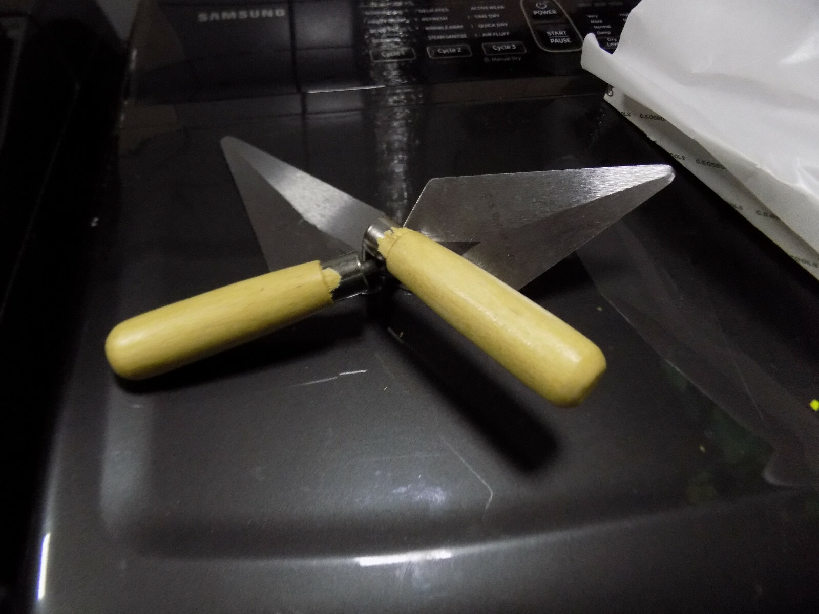 2, C.S. Osborne No.182-6,   6 Inch Archaeologist Pointing Trow- Archaeology