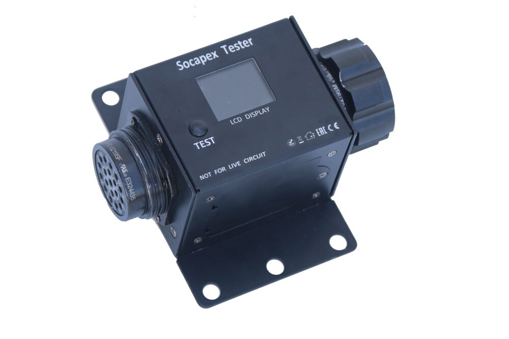 Socapex Tester Female/Male Socket For socapex 19pins Cables High Quality