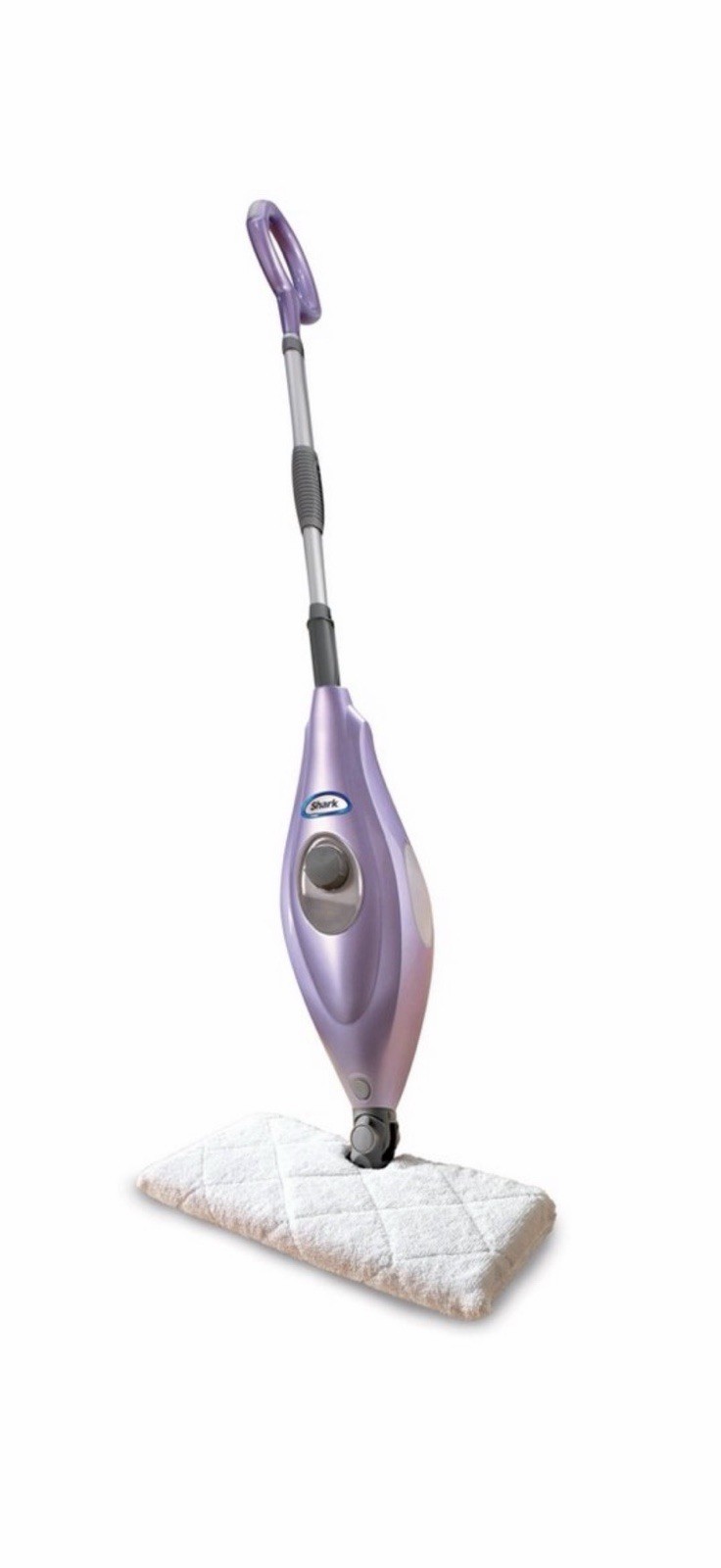 Shark Steam Mop Purple Lightweight Floor Cleaner w/ 3 Pads Fast Heat