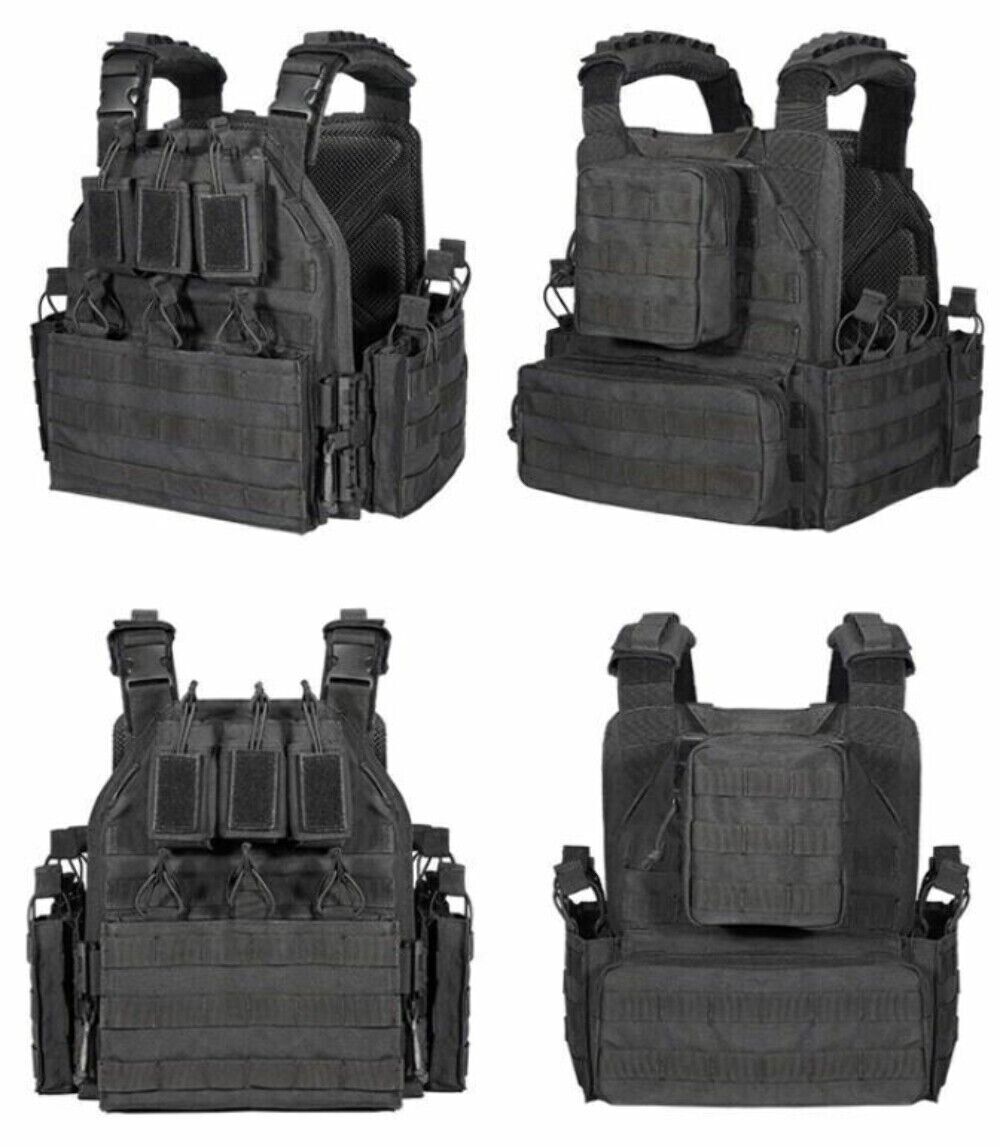 Urban Assault Camo 7 Tactical Vest Plate Carrier