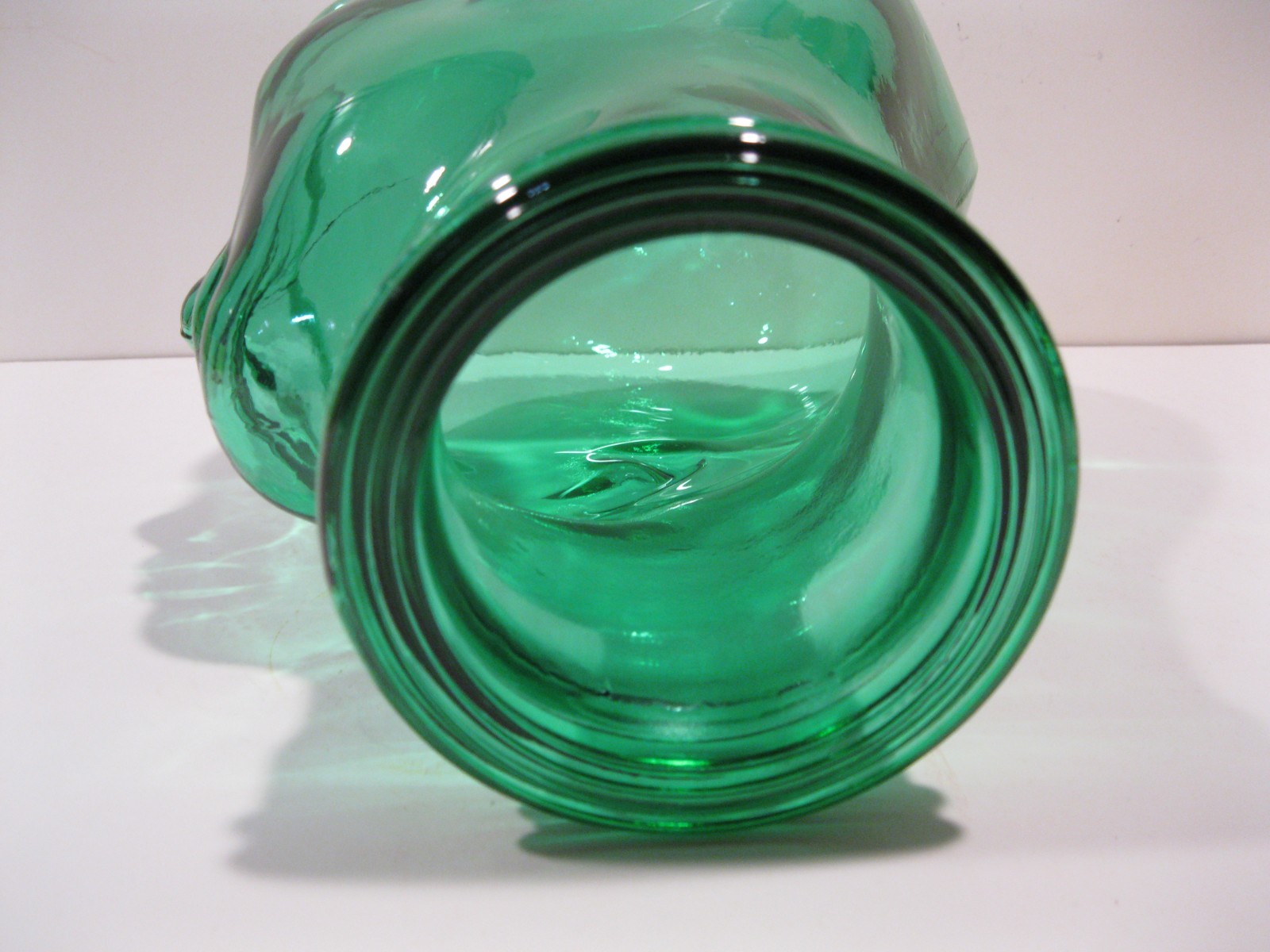 Glass Head SEA GREEN, Life Size Mannequin Head for Decor, Display Hats Wigs, etc