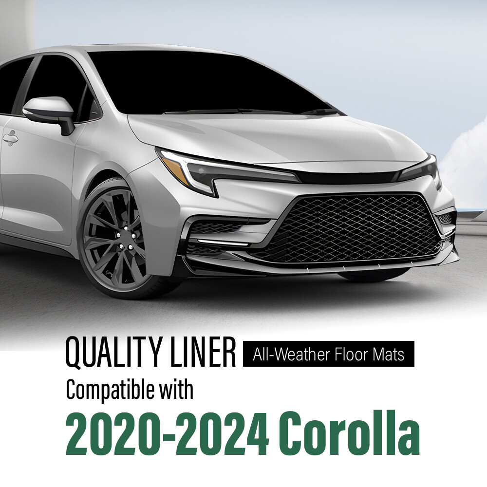 Fit For 2020-2023 Toyota Corolla All Weather Waterproof TPE Floor Mats Liners