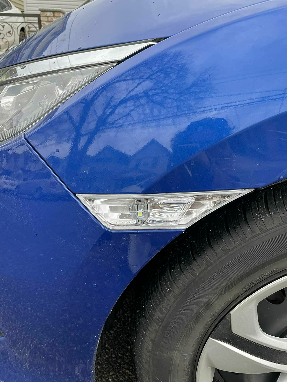 Pair Clear LED Side Lamp Turn Marker Signal Light For Honda Civic 2016-20 2021