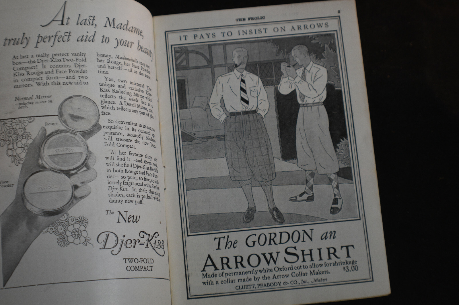 1924 The Frolic Theatre Program *Olga Petrova in HURRICANE*