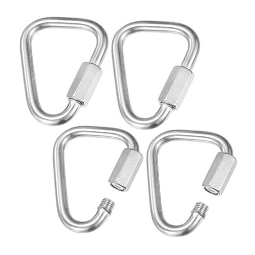 Quick Chain Link Connectors, Stainless Steel Locking Repair Chain M8（5/16"）