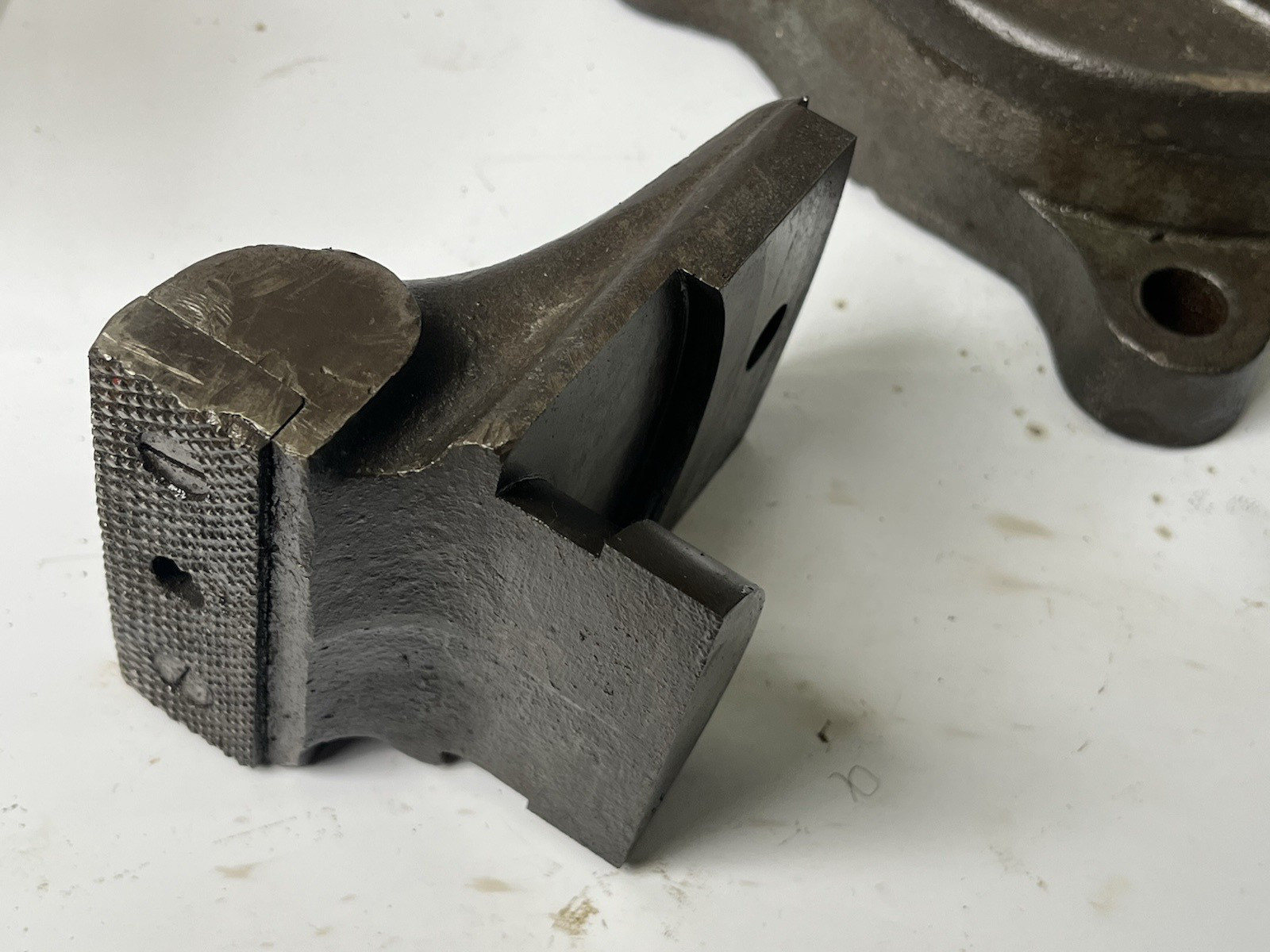 Reed 403 1/2 R Vintage Vise Swivel Base and Swivel Jaw User/Collectible With Pin