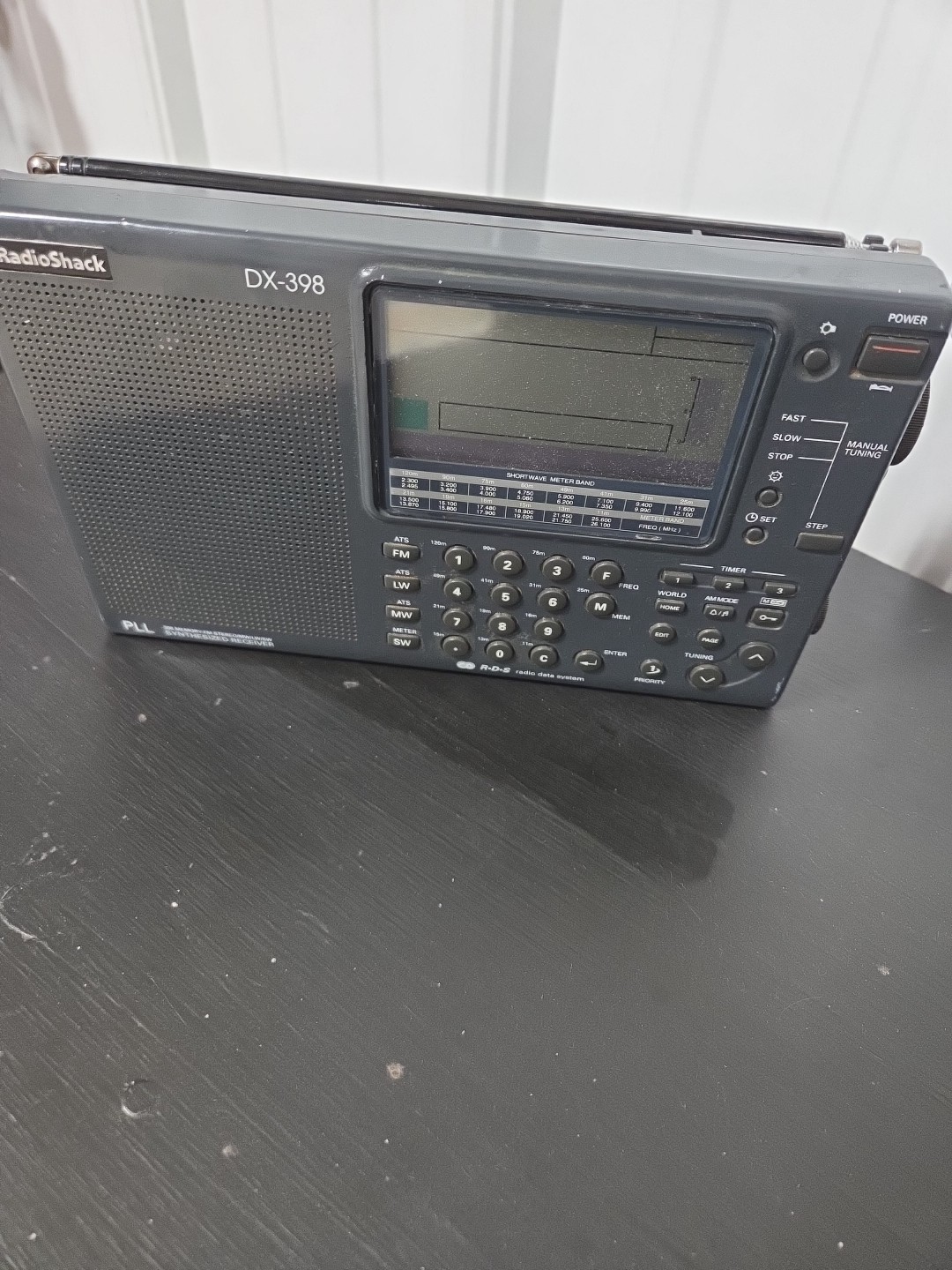 Radio Shack DX-398 All-Band Shortwave Receiver Radio TESTED WORKS