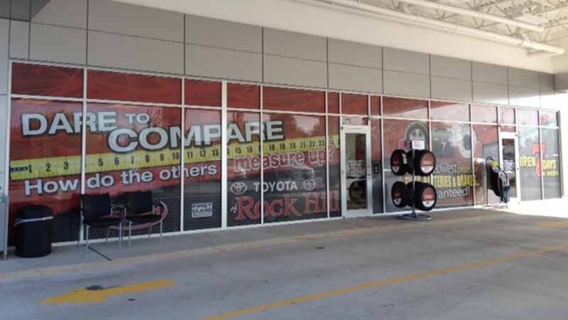 Window Perf White & Black Print Vinyl One-Way Vision Decal 70/30 Solvent & Latex