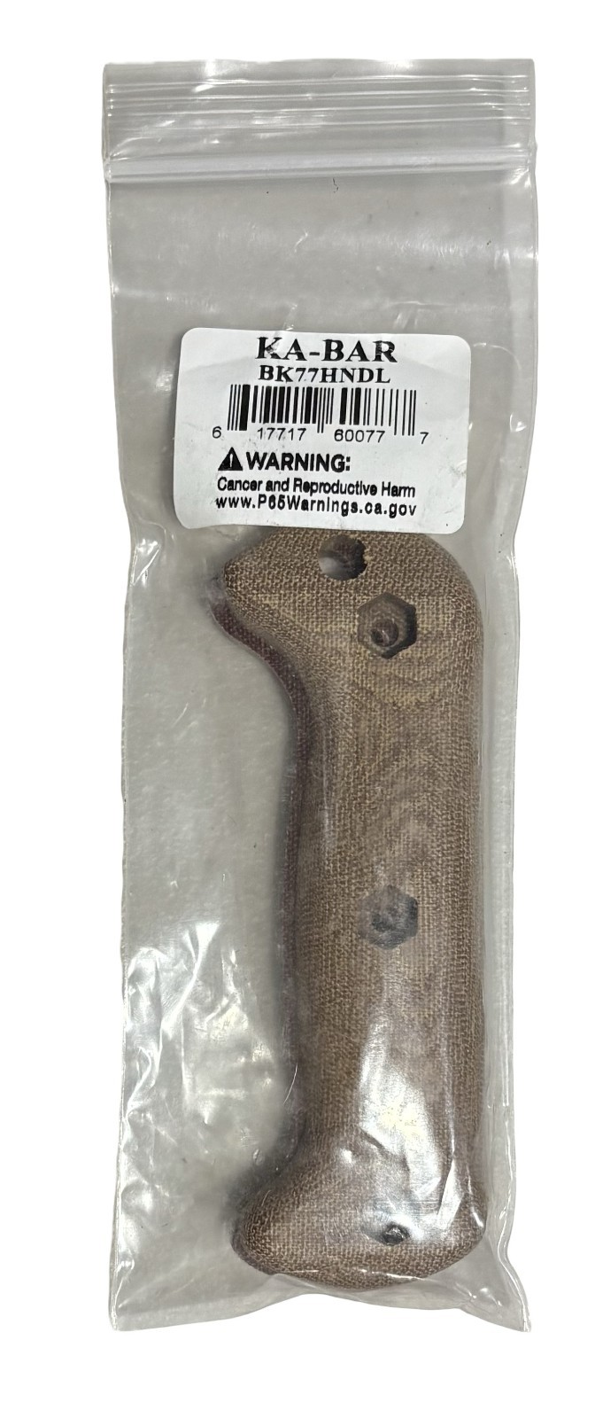 KABAR BECKER Tan Micarta Knife Handles, Scales BK77-HNDL