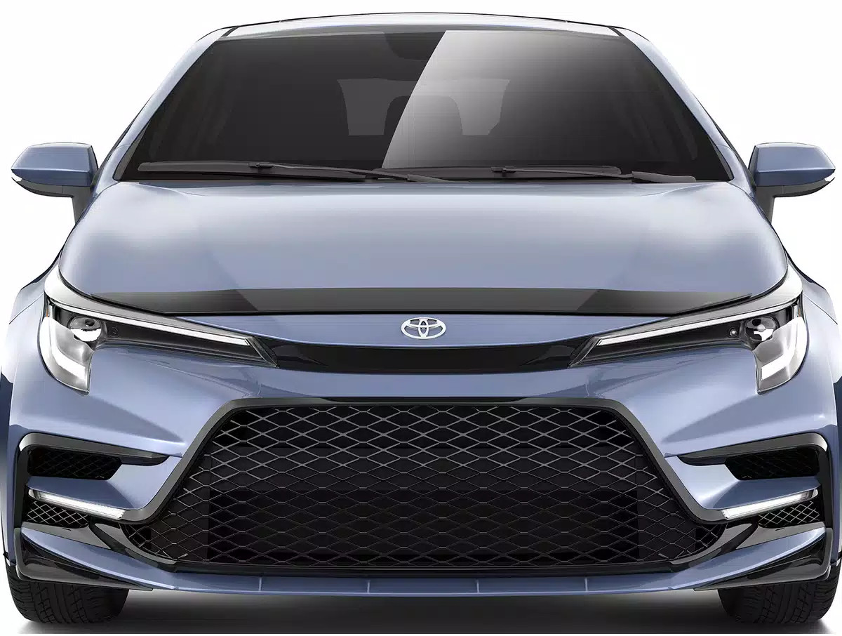 Husky Liners Aeroskin Hood Protector Fits 2020-2025 Toyota Corolla Smoke