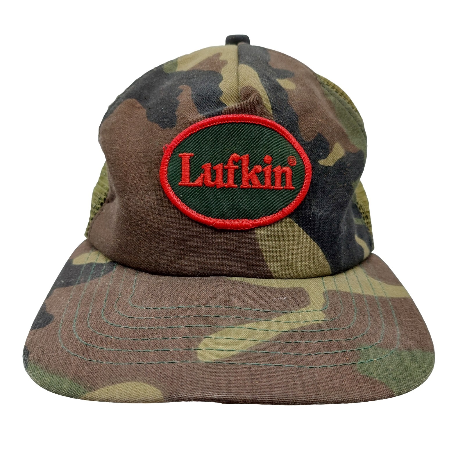 Lufkin Tools Hat Camouflage Snap back Vintage New Era Made In USA