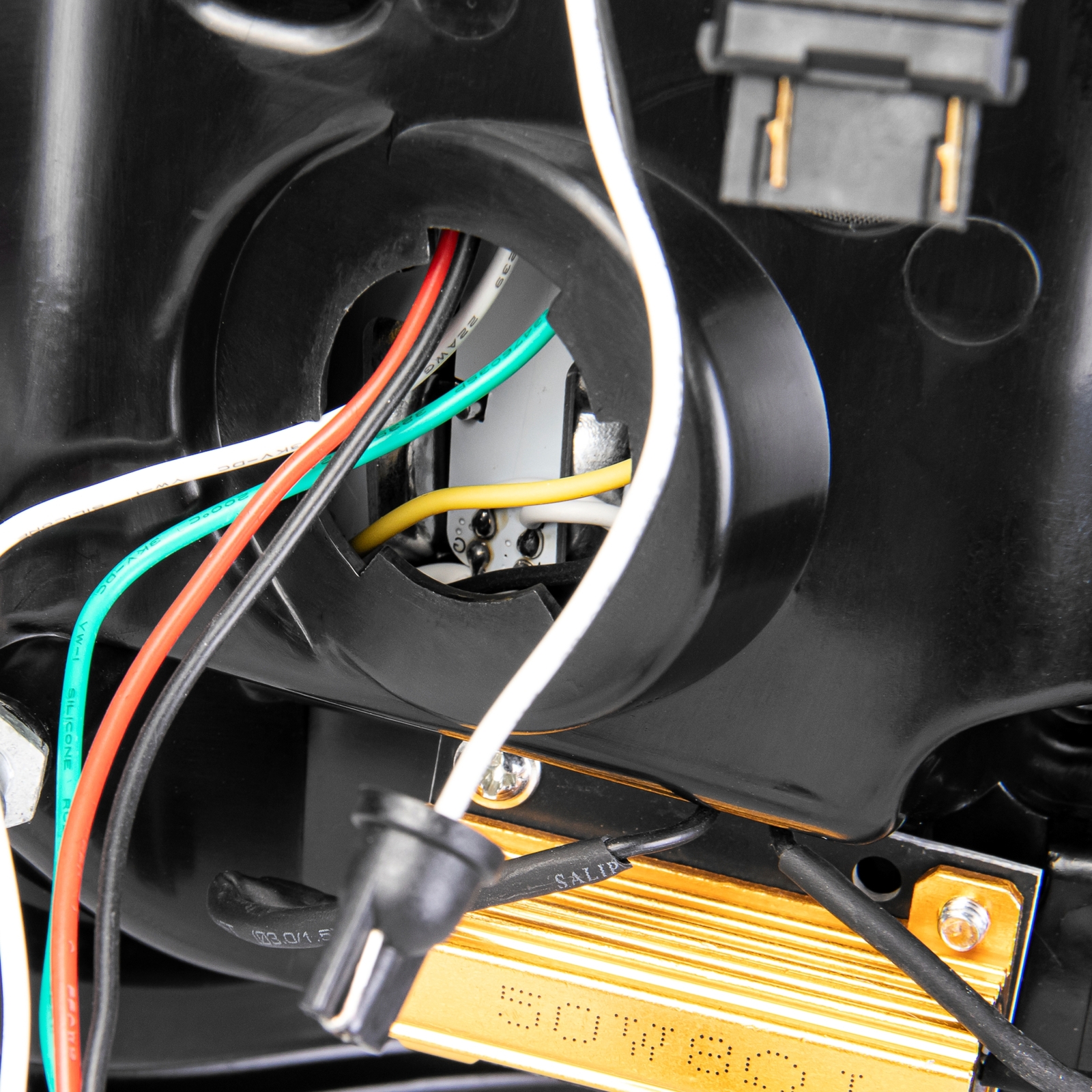 For 2009-2014 Ford F150 LED Tube Brake Lamp Smoke Lens Tail Lights Left & Right