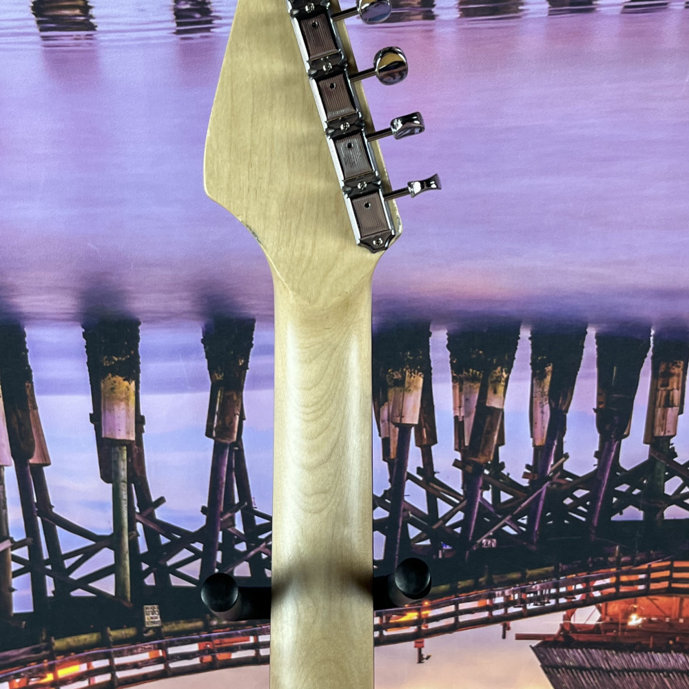 Blue Handed Heavy Relics Aged Electric Guitar Rosewood Fingerboard in stock