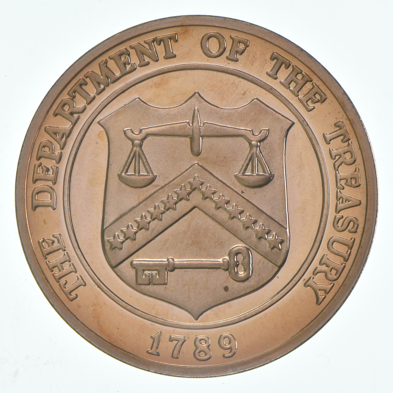 Department Of The Treasury 1789 US Proof Set Token Medal