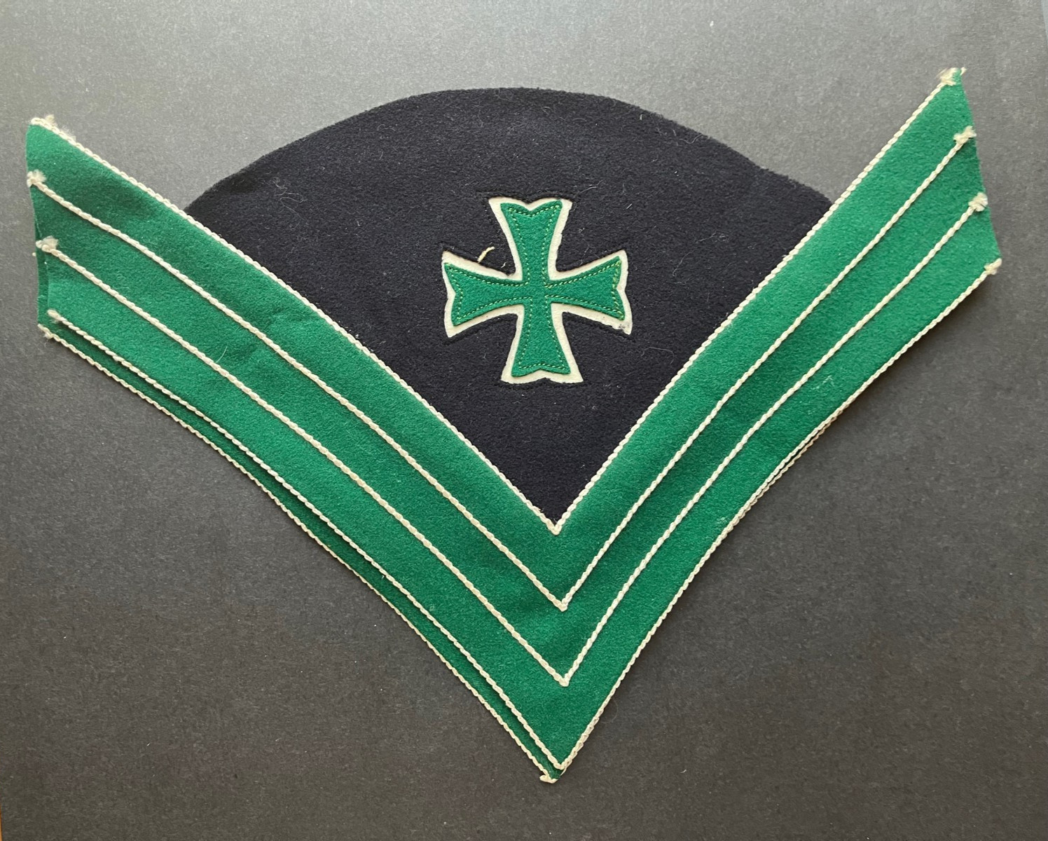 Pair Indian & Spanish American War US Army Medical Corps Chevrons Patch