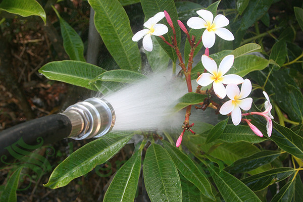 SPRAY HEAD Garden Hose Irrigation Watering Attachment Aluminum Metal Sprayer