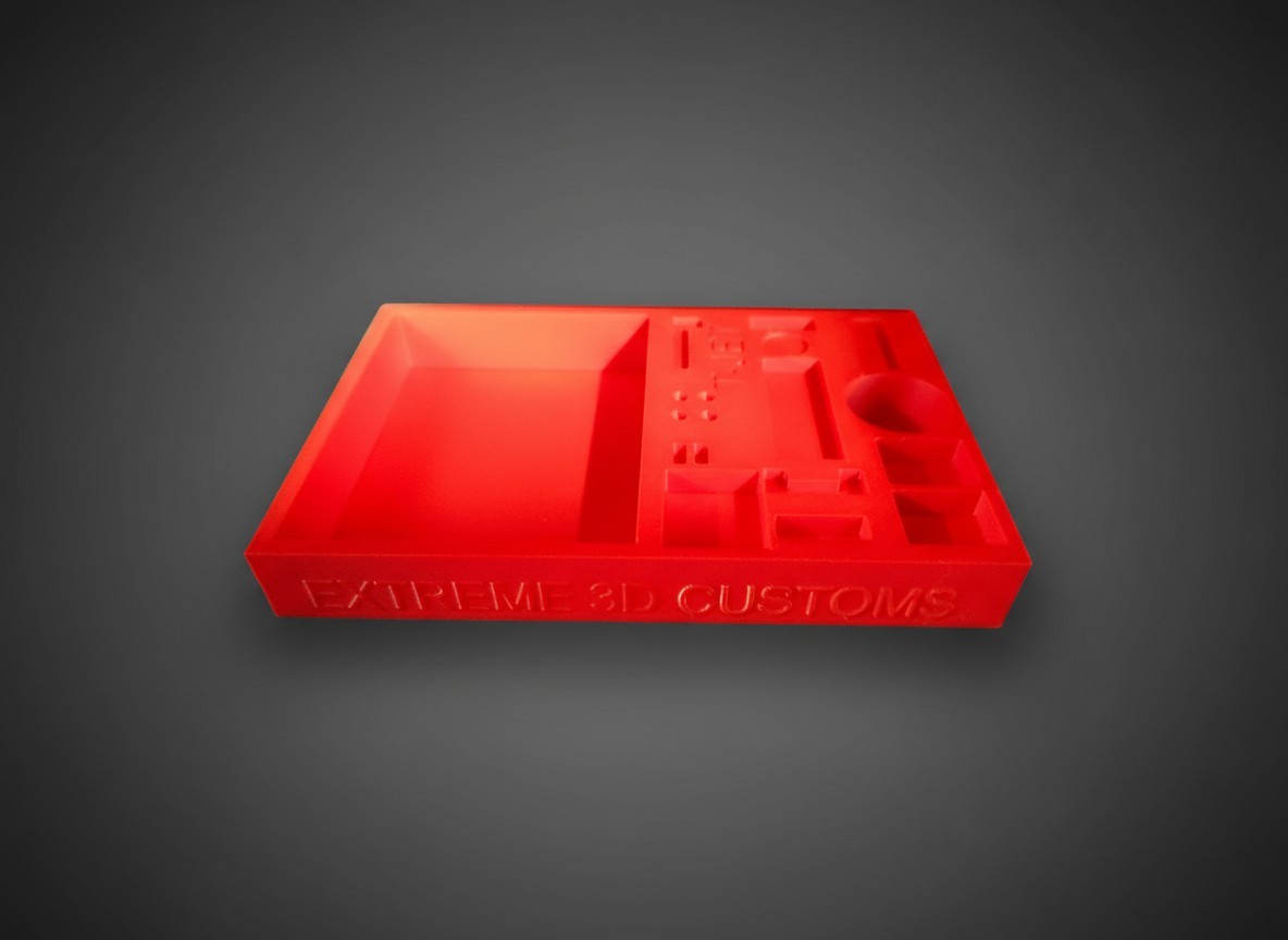 Red Tjet Tear Down Tray