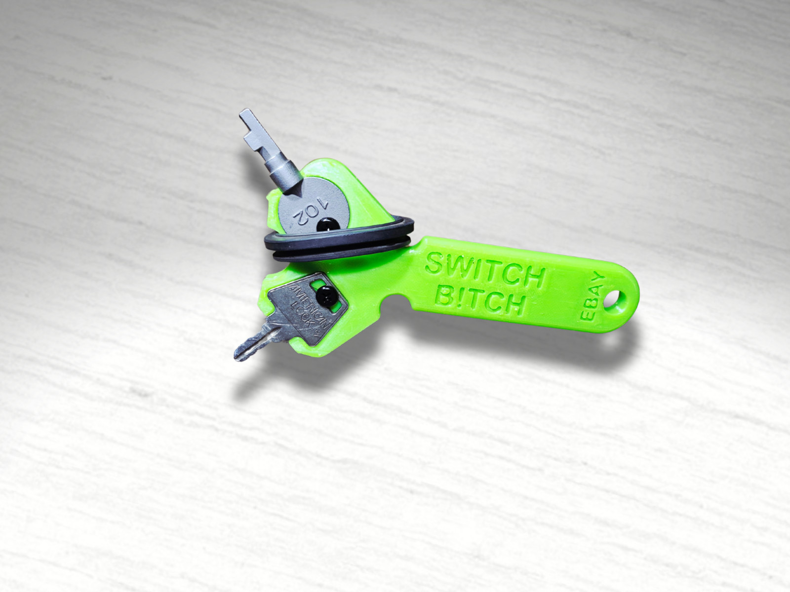 Switch B!tch Railroaders Key Holder