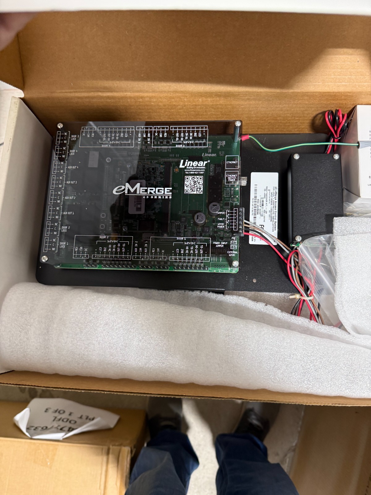 Linear eMerge 4-Door Essential Plus Access Control System ES-4MAX NEW!