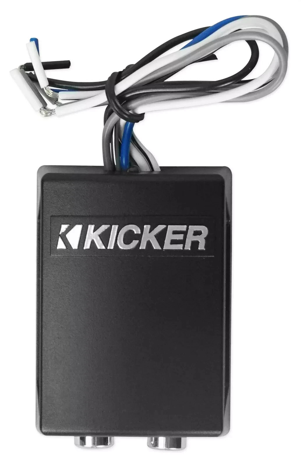 KICKER 46KISLOC2 Speaker Wire-to-RCA Line-Out Converter w/ LOC+12v Turn on Lead