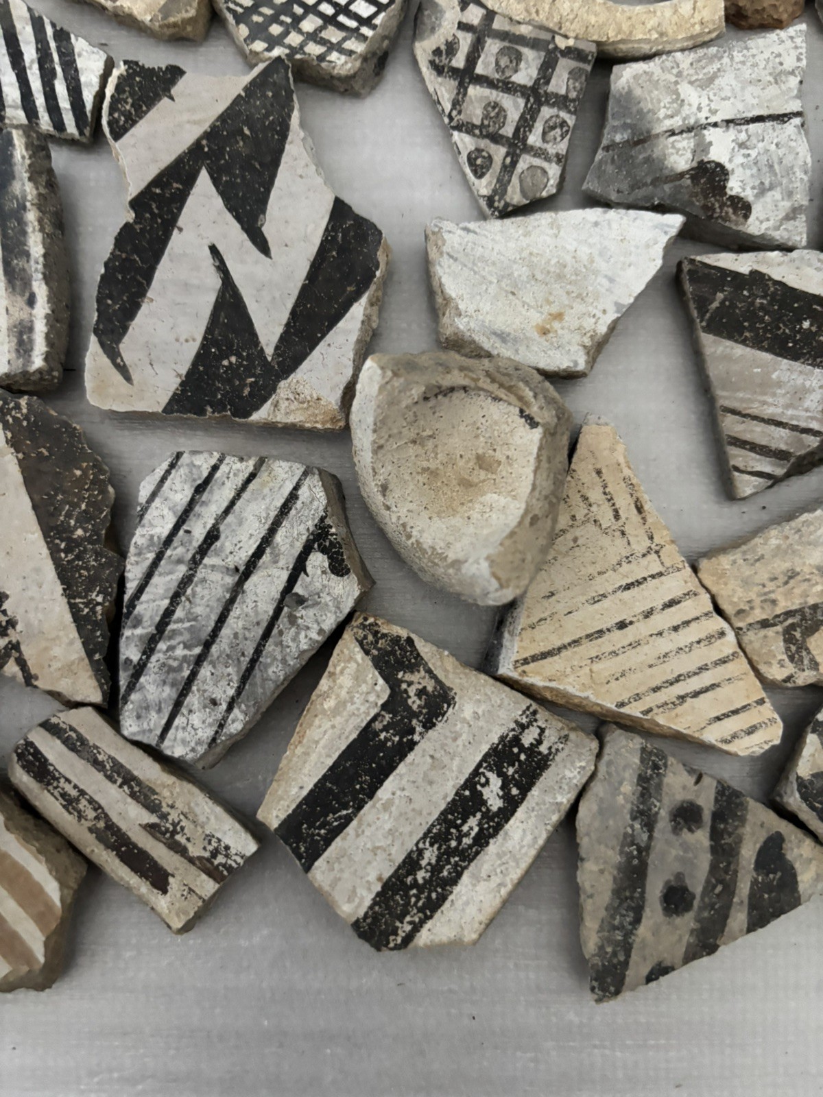 30+ Ancient Anasazi Native American Pottery Shards Arizona L8-E FREE SHIP